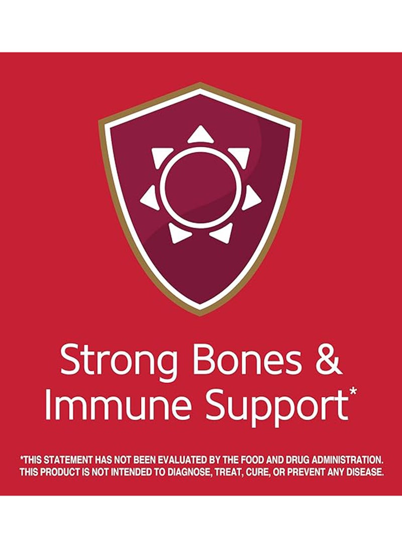 21st Century D3 Vitamin Supplement 400 IU 10 mcg - 100 Tablets - Image 2